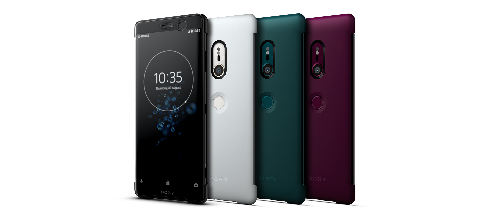 Xperia XZ3 Style Cover Touch SCTH70