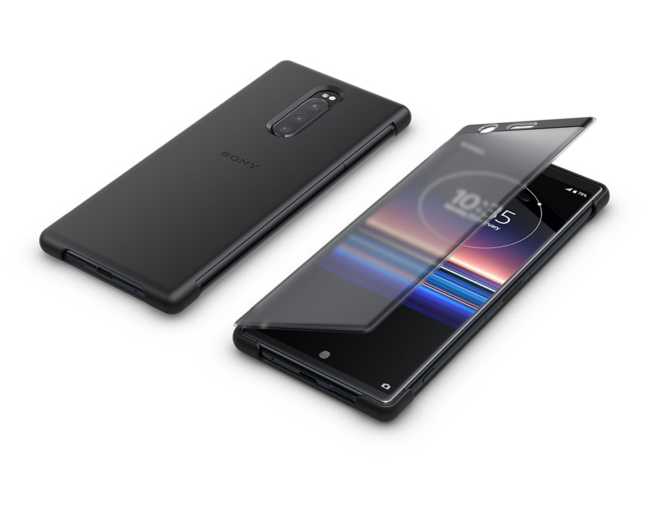 Xperia 1 純正カバー Xperia 1 Style Cover Touch SCTI30