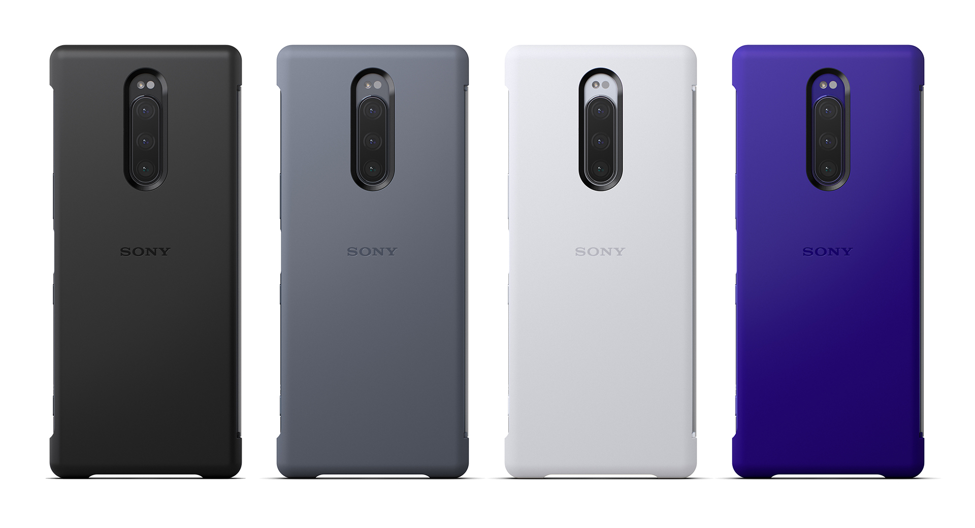 Xperia 1 純正カバー Xperia 1 Style Cover Touch SCTI30