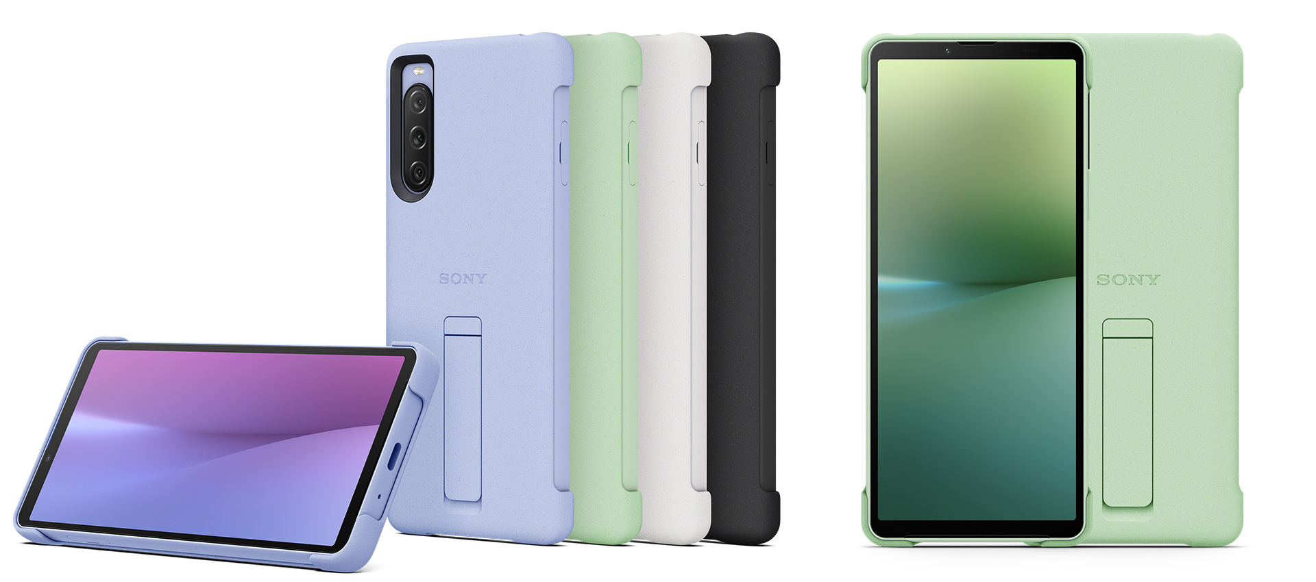 Style Cover with Stand for Xperia 10 V