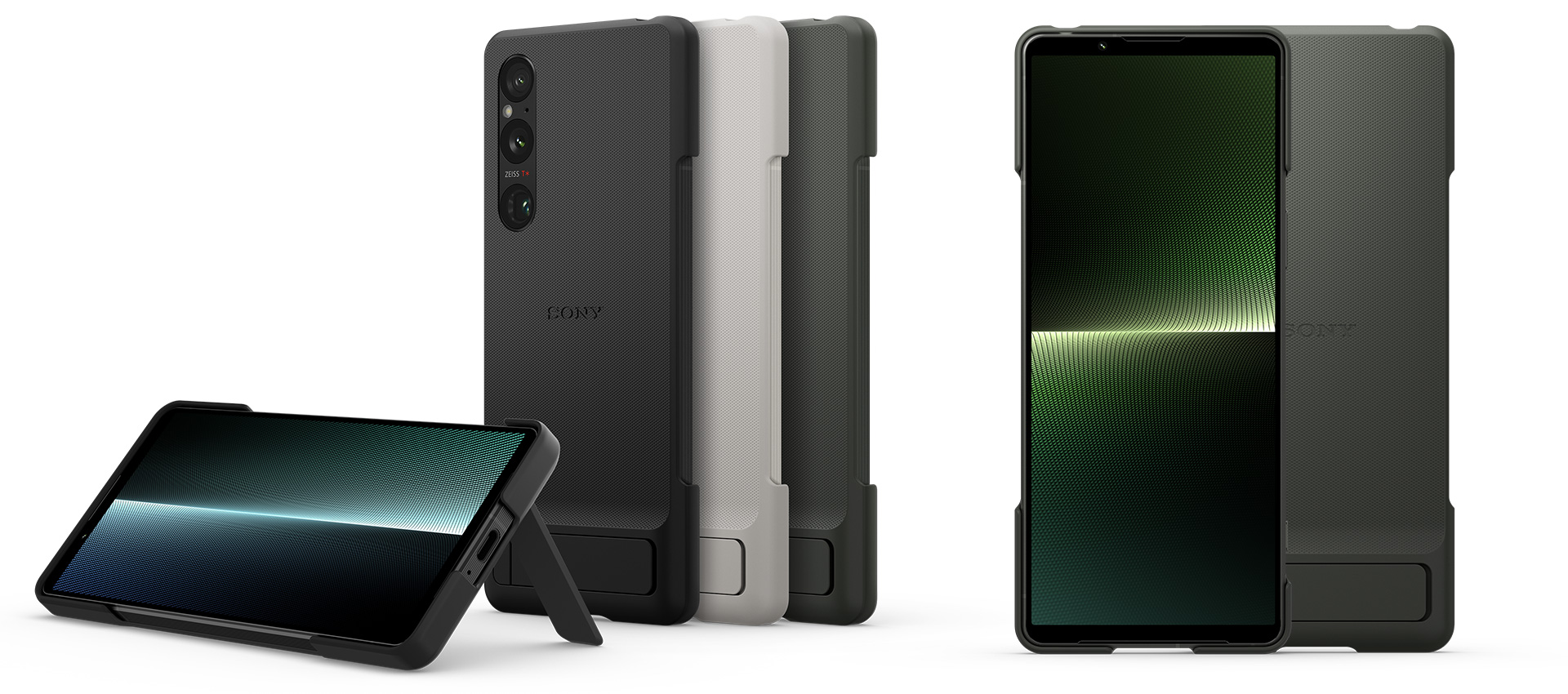 Style Cover with Stand for Xperia 1 V XQZ-CBDQ