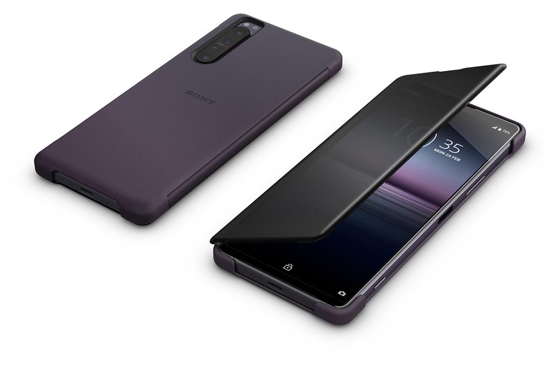 新品未開封品　Xperia 1 Ⅱ ソニー純正カバー　2種セット