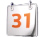 カレンダーのアイコン
