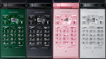 カラーごとにデザインされたキー面