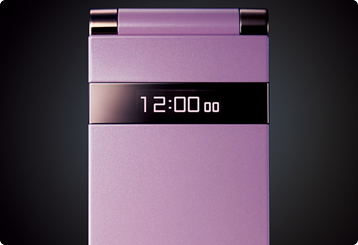 鮮明に見える「サブディスプレイ」