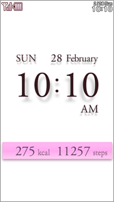 Elegance 待受画面