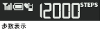 歩数表示