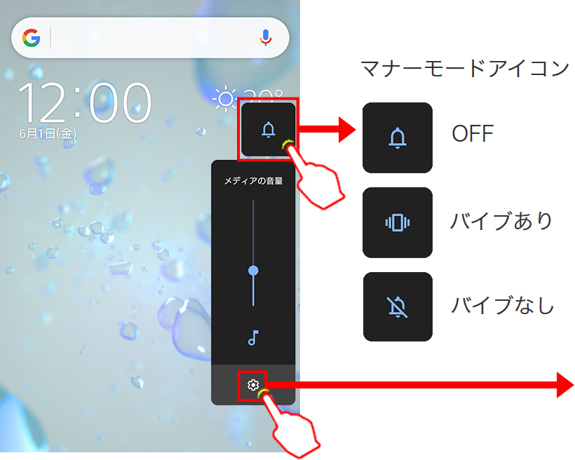音量調節機能の変更 バージョンアップ後