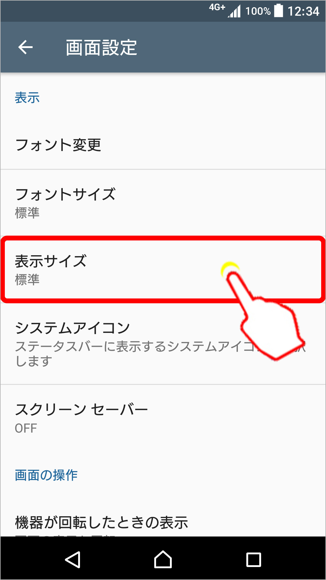 表示サイズのキャプチャ