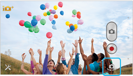 切換アイコンの画面／アップデート後