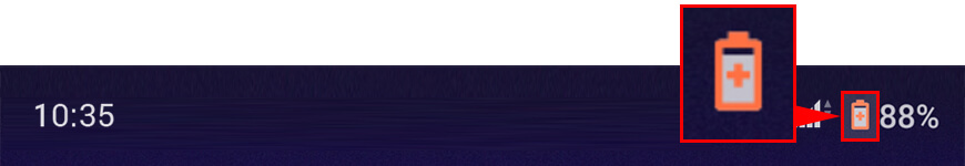 STAMINAモード有効時のアイコン変更 バージョンアップ後