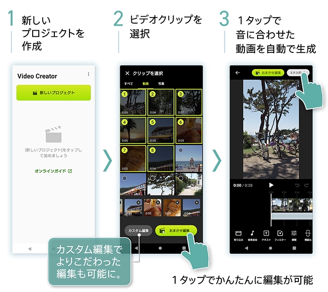 Video Creator 操作手順