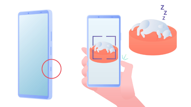 持ち替えずにすぐに撮影 イメージ