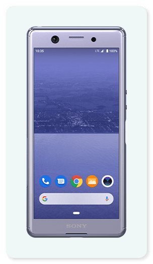 Xperia Aceの筐体画像