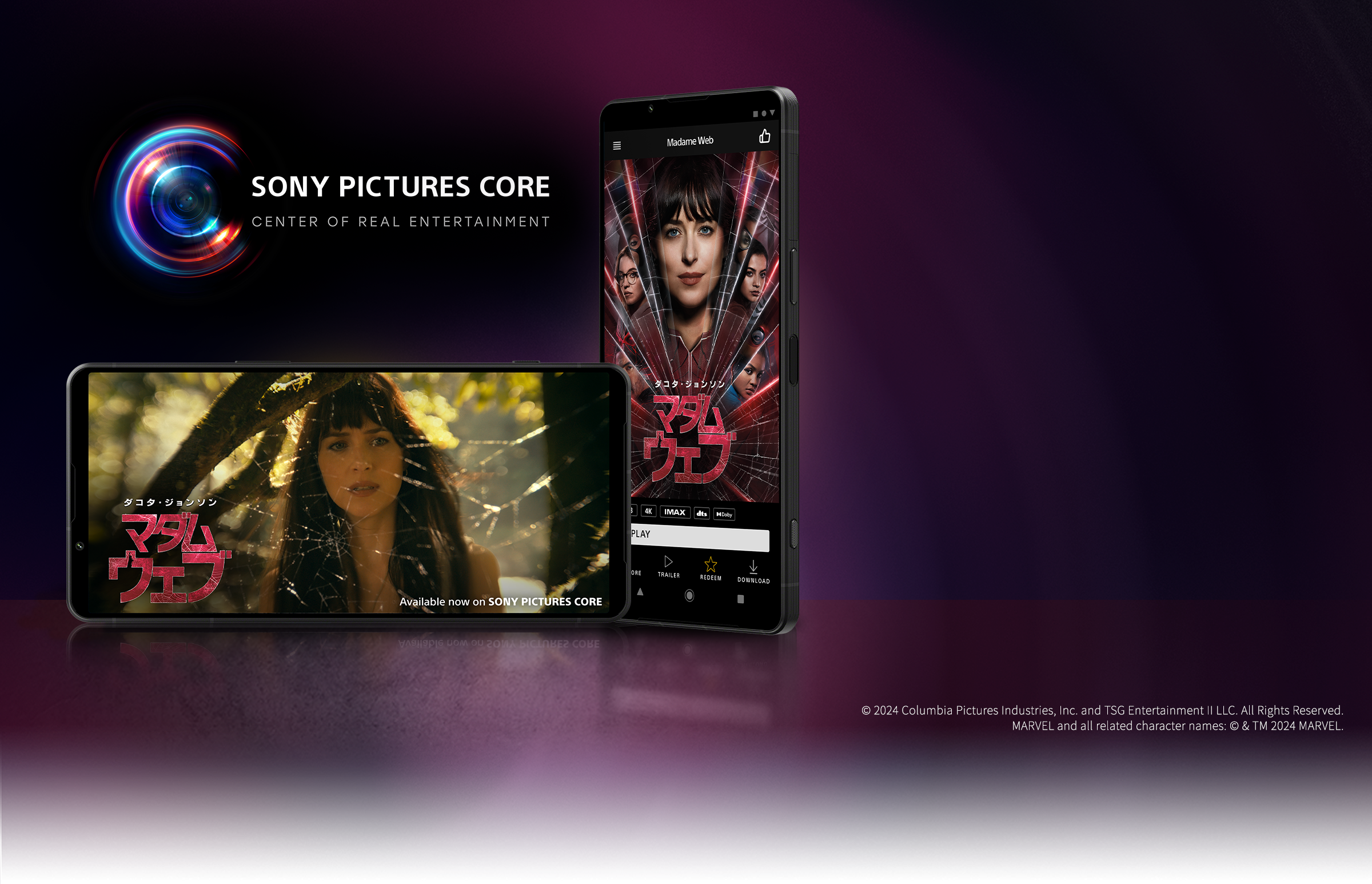 SONY PICTURES CORE © 2024 Columbia Pictures Industries, Inc. and TSG Entertainment II LLC. All Rights Reserved. MARVEL and all related character names: © & TM 2024 MARVEL.