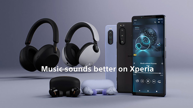 Music sounds better on Xperia