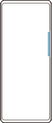 画面の中のサイドセンスのセンサー領域を示した図