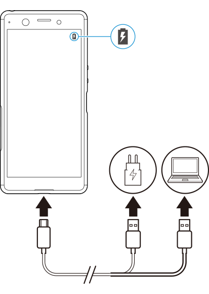 充電時の接続図