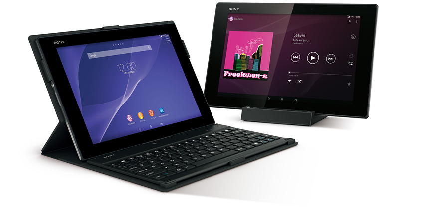 SONY Xperia Z2 Tablet SOT21 black とBKB10