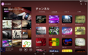 WALKMAN&reg;アプリケーション