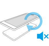 スマート着信操作・スマートバックライトの画面