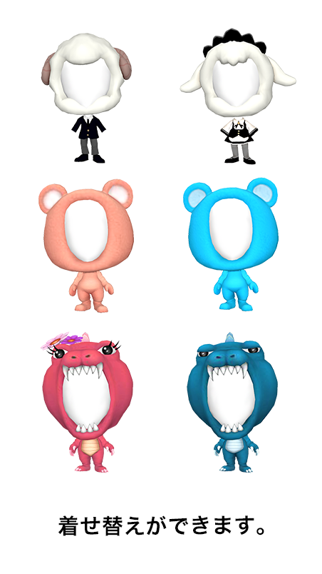 スキャンした3Dデータから、3Dマチキャラを作る。